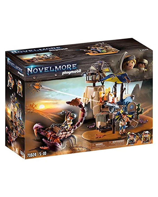 Playmobil Novelmore - Base avec scorpion géant
