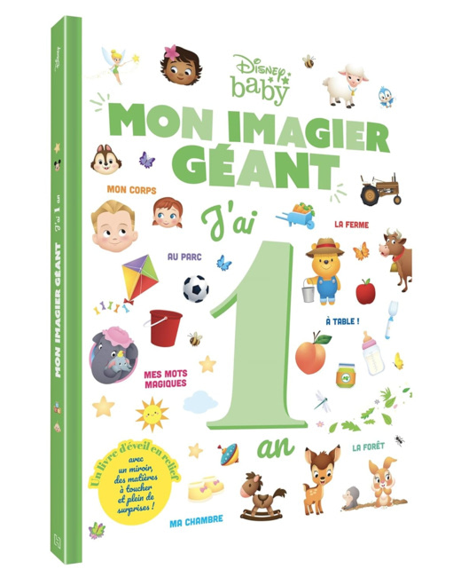 Mon imagier géant - J'ai 1 an