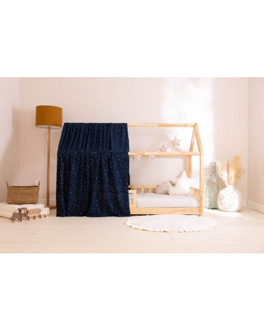 Toile de lit cabane
