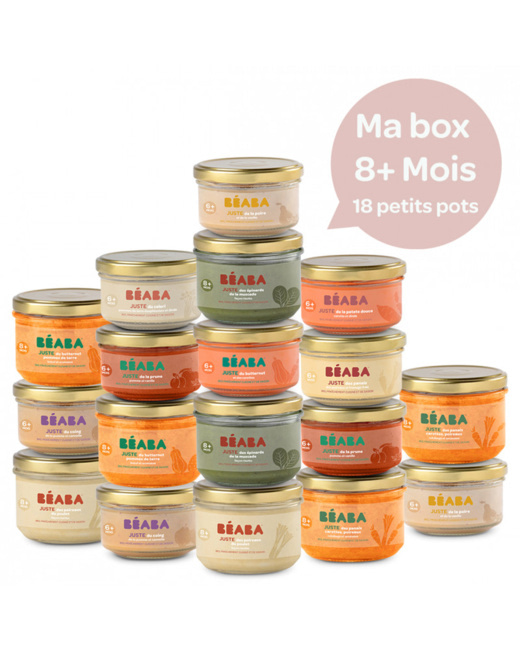 Pack 18 petits pots 8m+