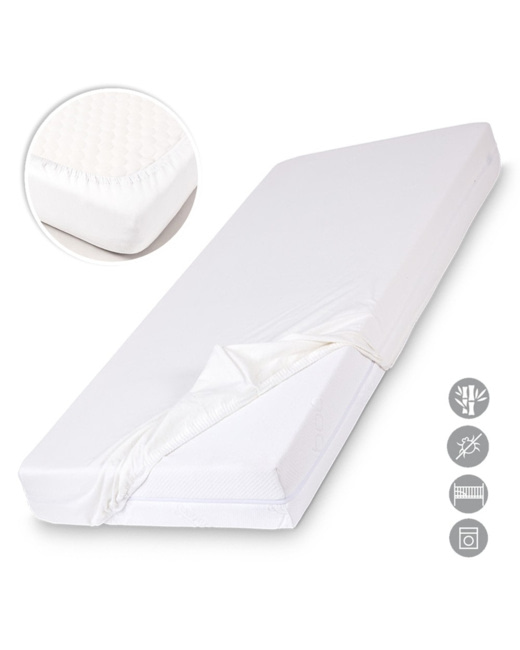 Drap housse matelas enfant fibre bambou BAMBOO