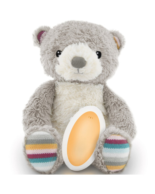 Peluche veilleuse musicale et bruit blanc ours Bruno