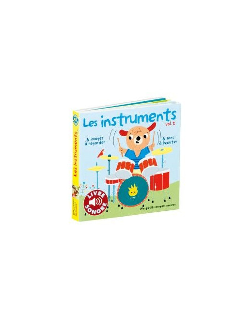 Livre imagier sonore Les instruments 2