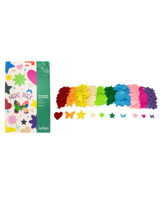 Gommettes En Feutrine - Printemps