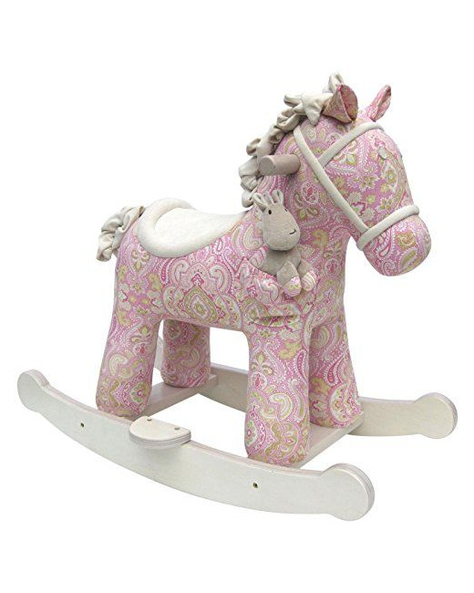 Pixie et Fluff cheval à bascule