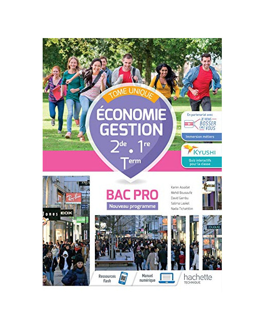 Économie - Gestion 2de/1re/Term Bac Pro - cahier élève - Éd. 2021