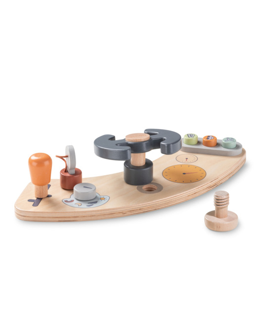 Jeux de plateau pour chaise haute en bois Play Cockpit
