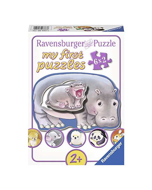 Puzzle - Mes premiers puzzles - Salut Bébés Animaux ! - 12 pièces