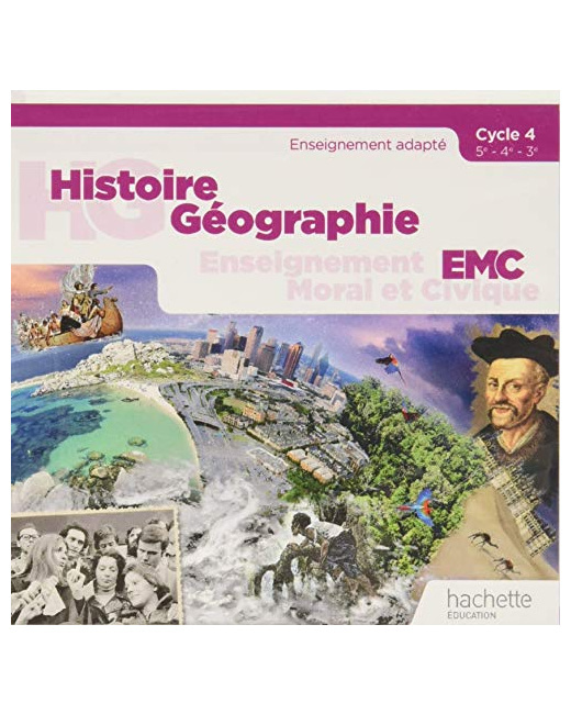 Histoire - Géographie - EMC SEGPA Cycle 4 - Clé USB Enseignant - Éd. 2018