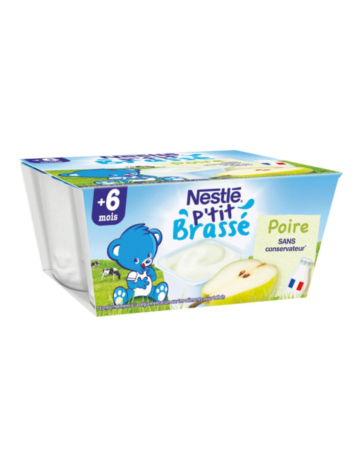 P'tit Brassé Poire (4x100g)