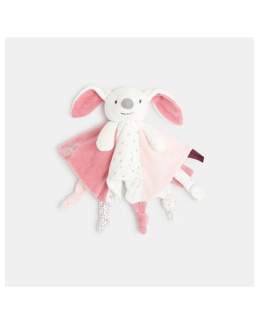 Doudou plat velours lapin
