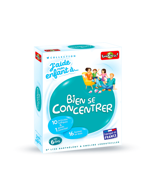 Jeu éducatif J'aide mon enfant à ... Bien se concentrer