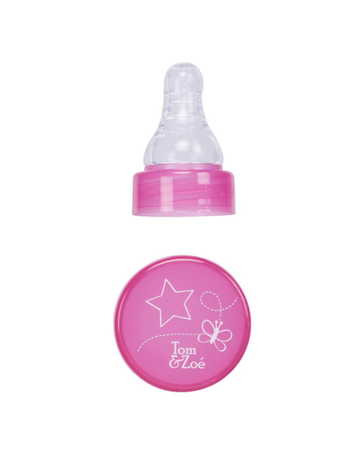 Adaptateur tétine pour bouteille avec étui