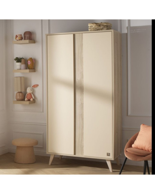 Armoire bébé 2 portes Mélinée