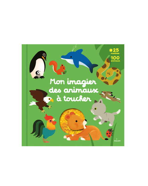 Livre Mon imagier des animaux à toucher