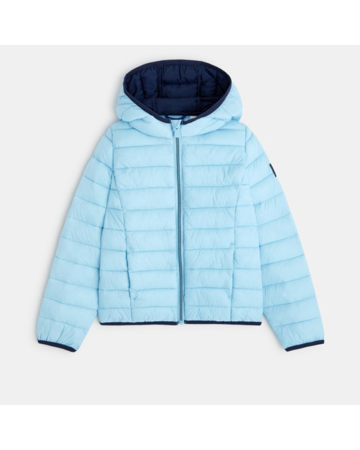 Doudoune chaude et légère bleue garçon