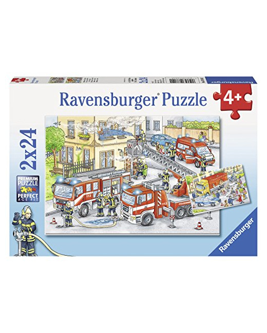 Puzzle - Héros en action - 2x24 pièces