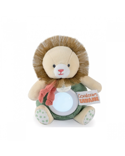 Peluche veilleuse Savane Lion