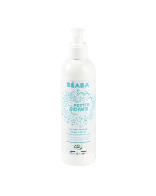Lait nettoyant visage et corps à l'huile d'amande douce