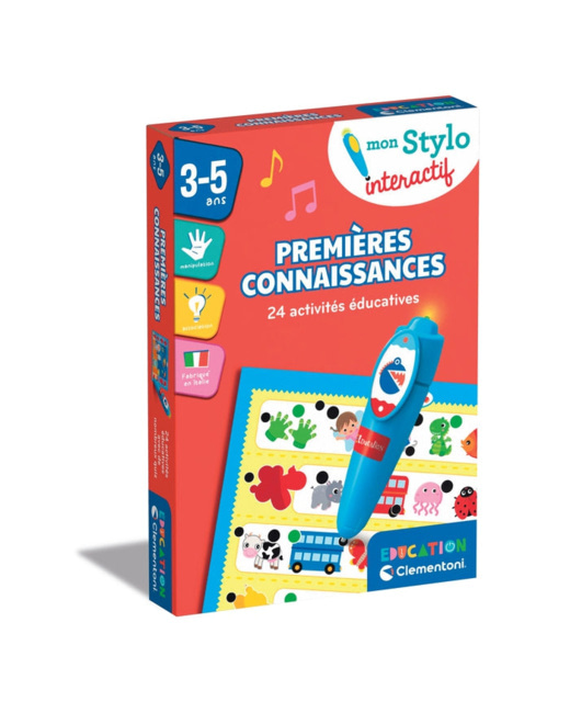 Jeu éducatif Mon stylo interactif - Premières connaissances