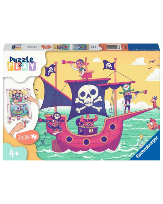 Puzzle & Play - Terre en vue - de 4 ans