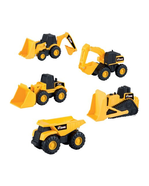5 véhicules de chantier