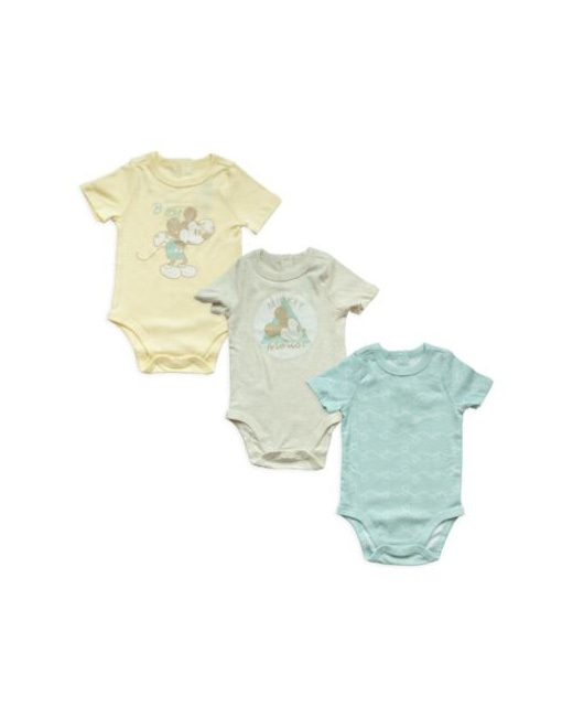 Lot de 3 bodies Mickey pour bébés