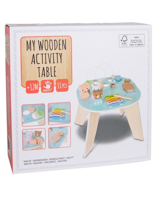 Jouet bois Table d'activités en bois
