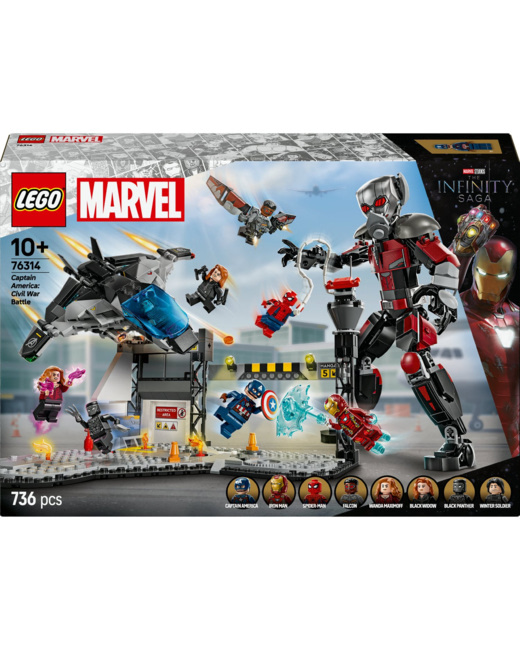 Le combat de Captain America - Civil War Marvel