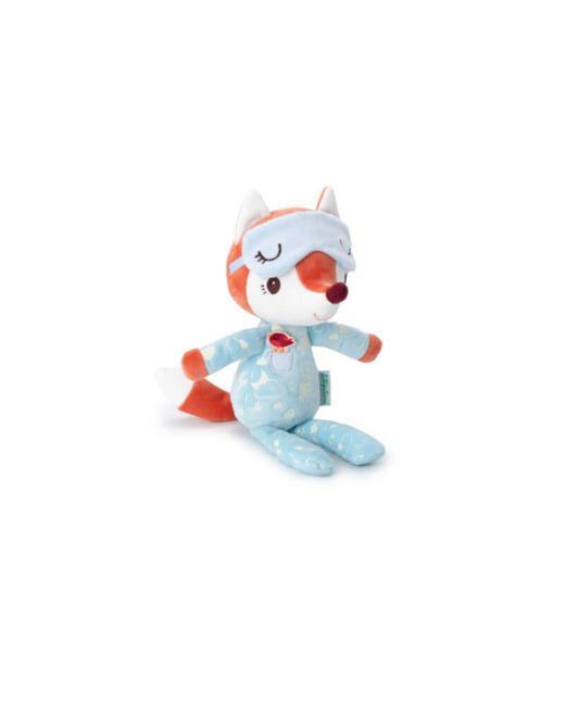 Peluche ami de la nuit Alice la renarde