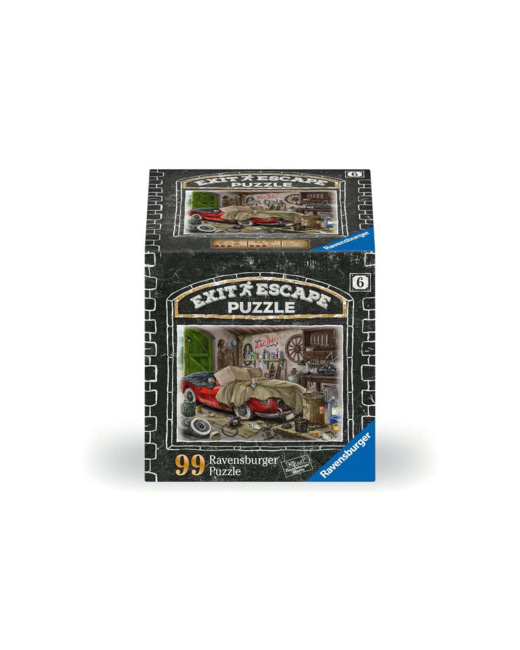 Escape Puzzle - Le garage du manoir - de 6 ans