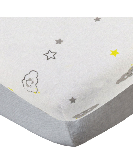 Lot de 2 draps housses