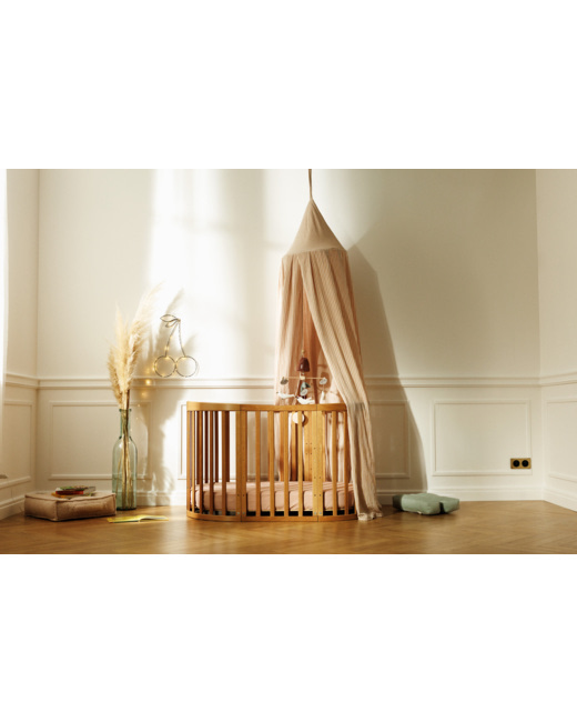 Berceau Évolutif Ovale 7 en 1 avec Matelas