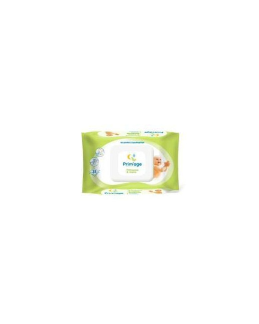 Lingettes Frimousse et mains (x25)