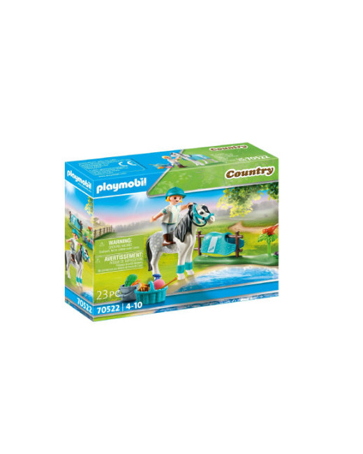 Figurine cavalière et poney Country Classic