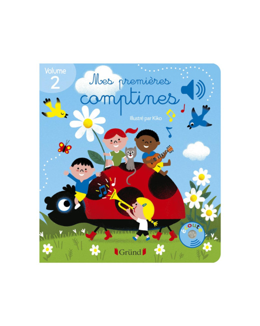 Livre Mes premières comptines Vol. 2