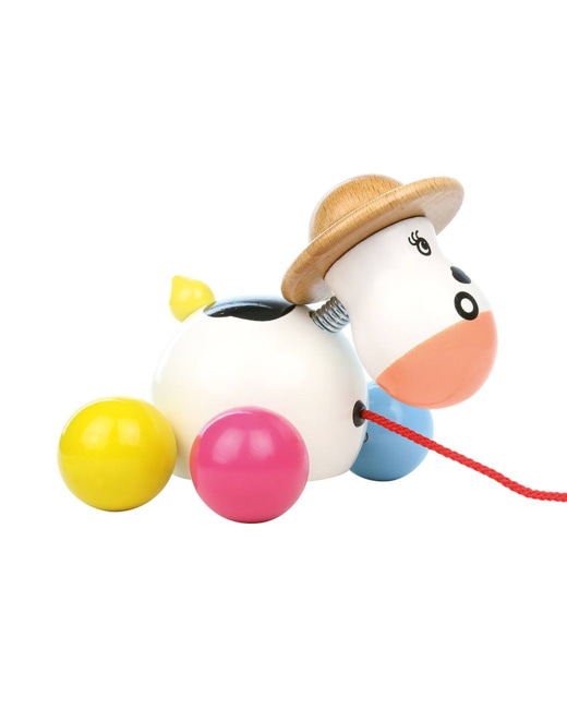 Baby rosy la vache à tirer