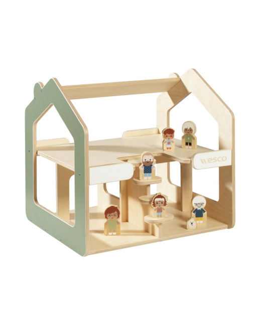 Maxi lot maison avec 7 figurines