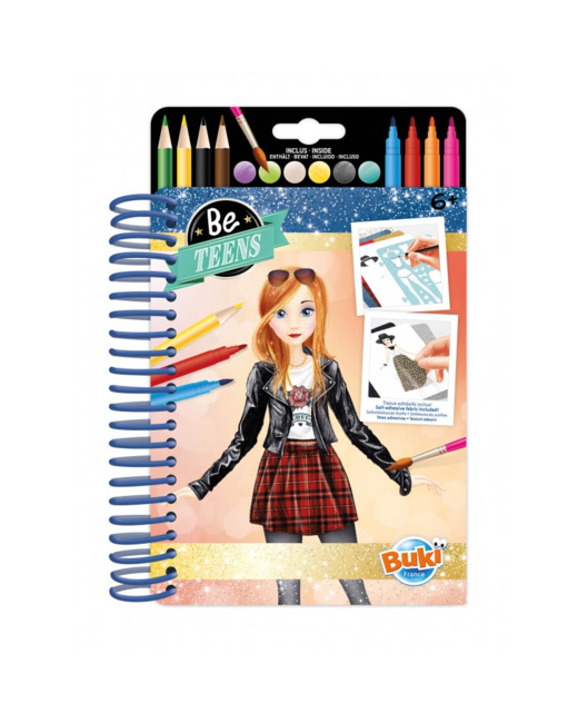 Carnet de mode - tenue rock