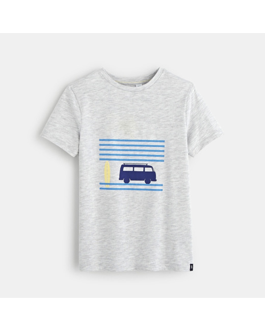 T-shirt magique gris garçon
