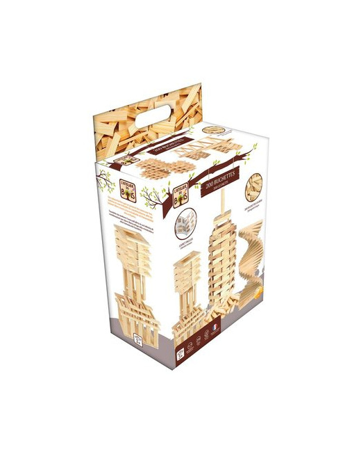 Jeu de construction 200 buchettes  