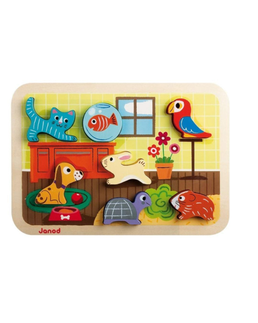 Puzzle à encastrement Chunky Animaux