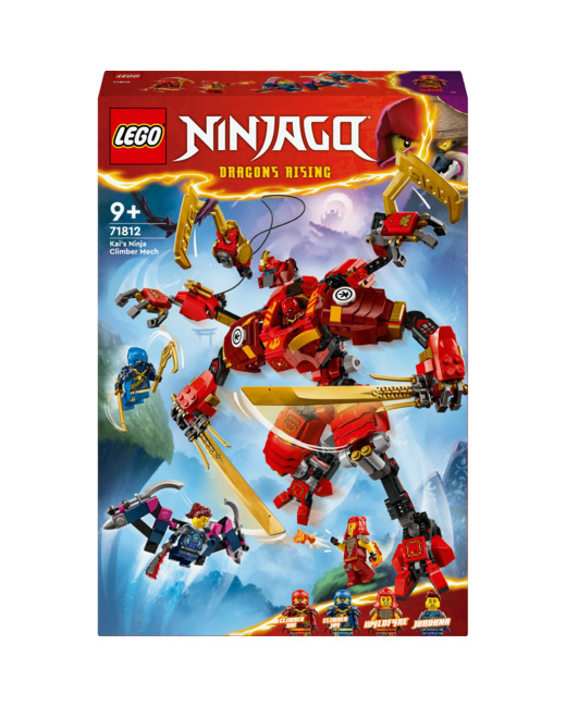 Le robot grimpeur ninja de Kai Ninjago