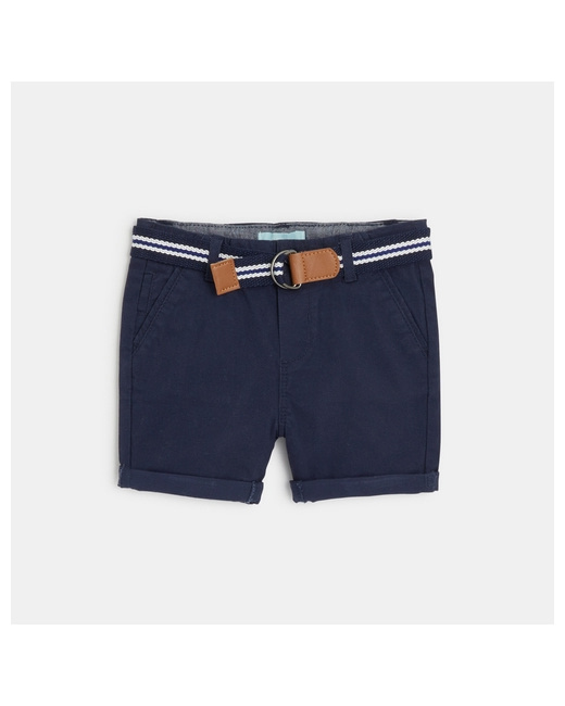 Short à revers coton fantaisie