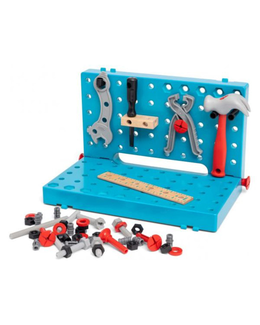 Mallette etabli de bricolage builder - 58 pièces