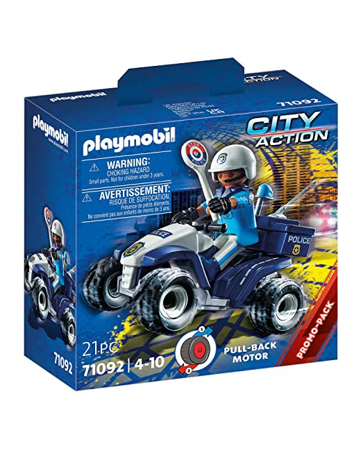 Playmobil City Action - Policier et quad