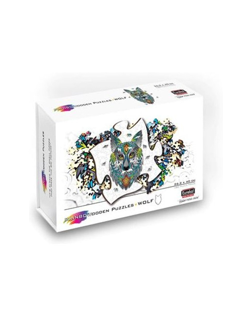 Rainbow Wooden Puzzle LOUP