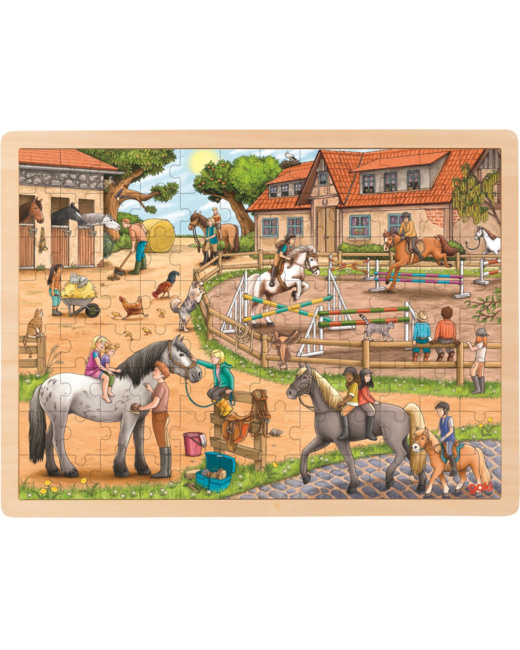 Puzzle Centre équestre