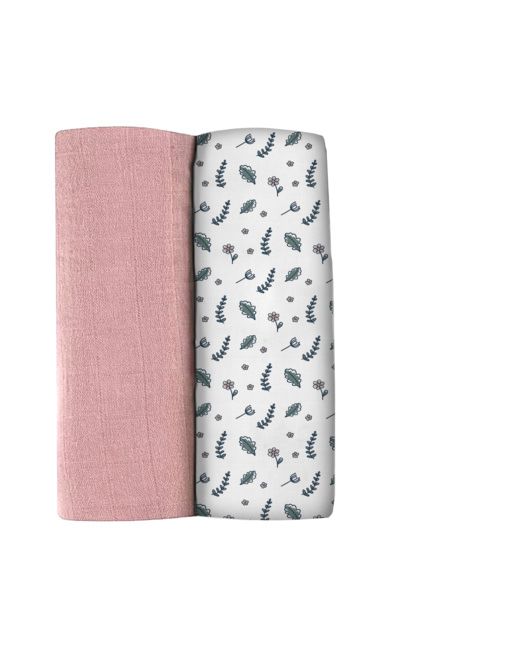 Lot de 2 langes XXL en coton