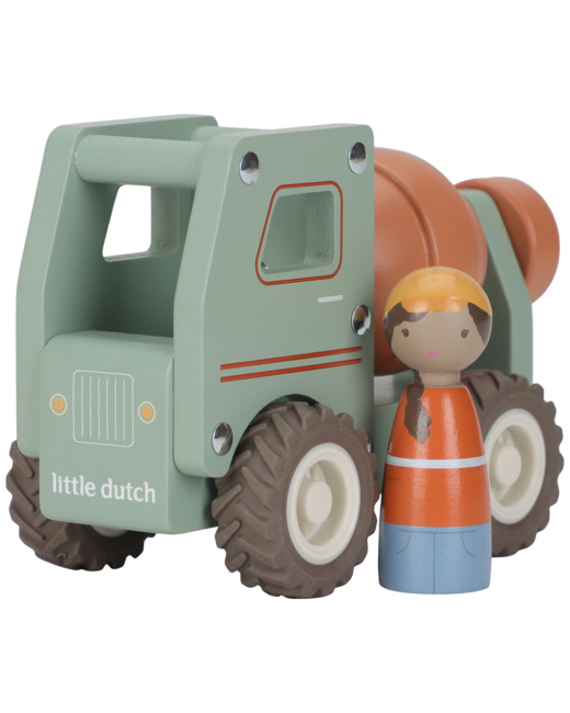 Camion toupie en bois